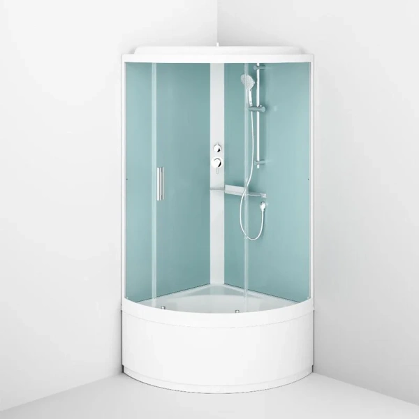 Душевая кабина Am.Pm X-Joy 90x90 см с сиденьем - фото 1