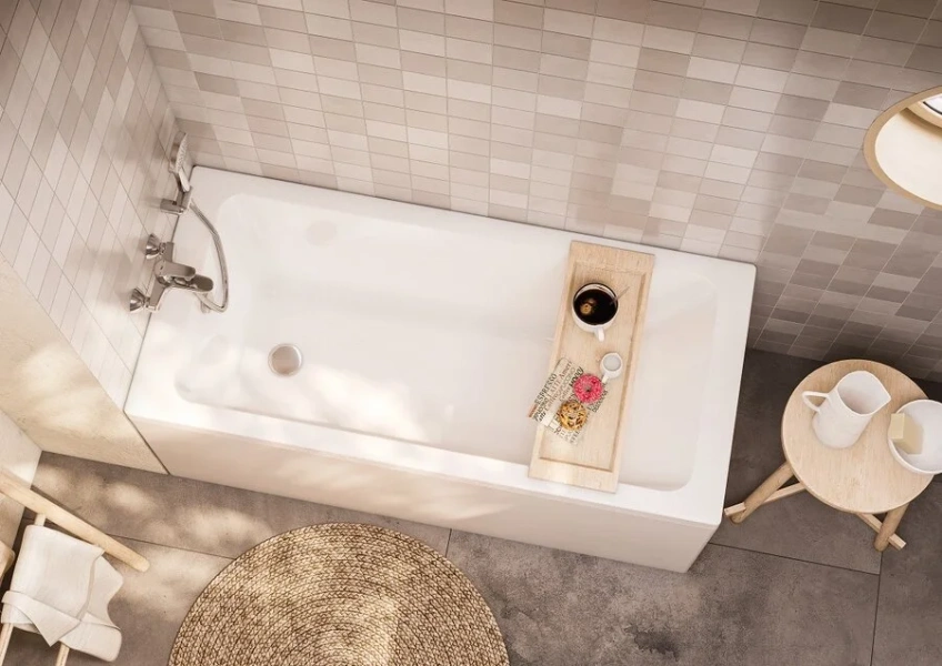 Ванна акриловая Roca Leon 7.2486.5.900.0 150 x 70 см, белый - фото 3