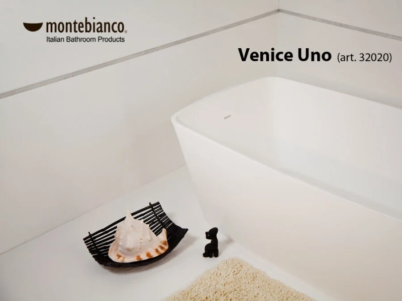 Ванна из литьевого мрамора Montebianco Venice Uno 32020 184 х 90 см - фото 3