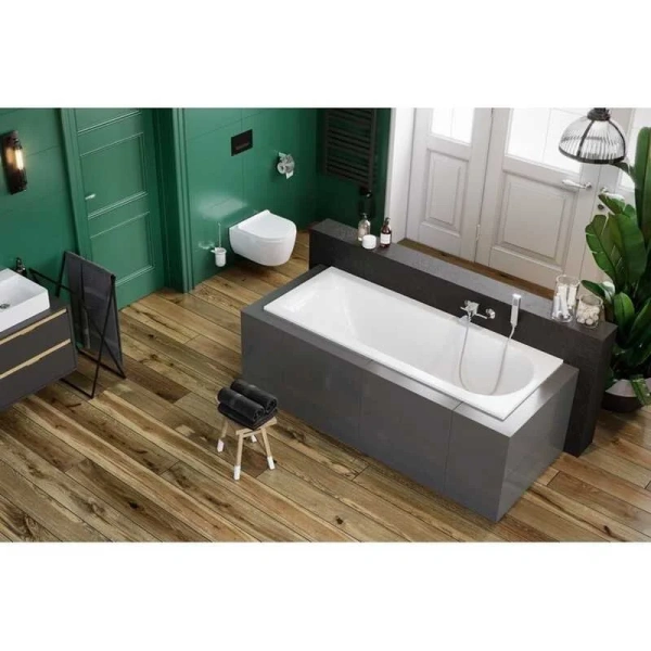 Ванна акриловая Excellent Aurum Slim 150 x 70 см, белый, WAEX.AUR15WHS - фото 3