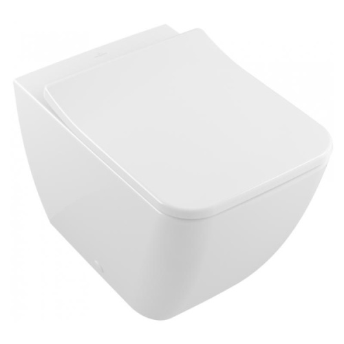 Унитаз напольный Villeroy & Boch Venticello альпийский белый без грязеотталкивающего покрытия - фото 1