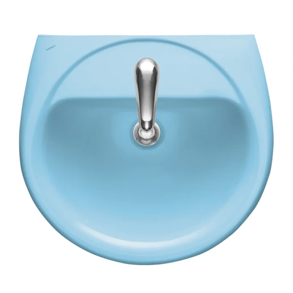 Раковина Santeri Соната 54 см голубой - фото 2