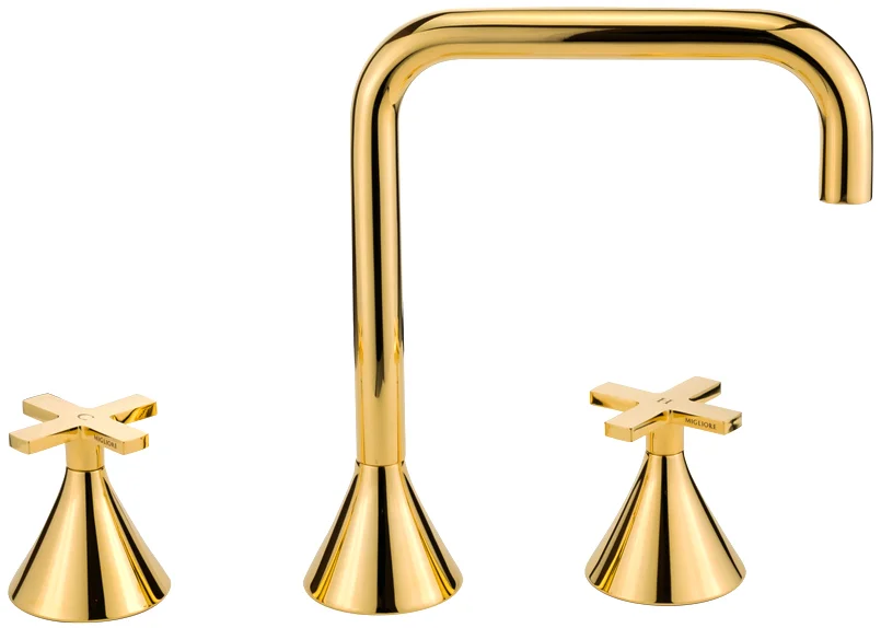 Смеситель для раковины Migliore Sirius золото, современные, hi-tech - фото 3