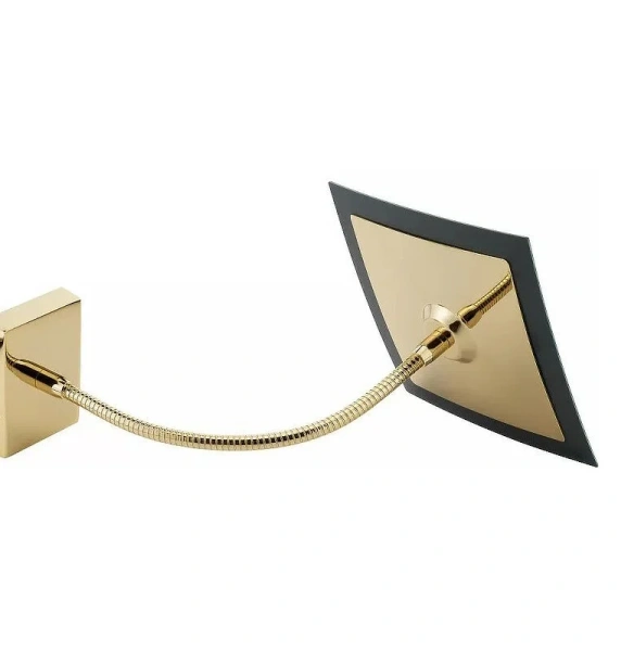 Зеркало Migliore Kvant 15 см золото - фото 3