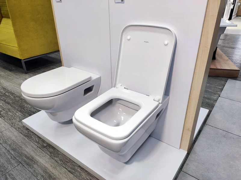 Унитаз подвесной Hansgrohe CreekTide Q белый, белые - фото 6