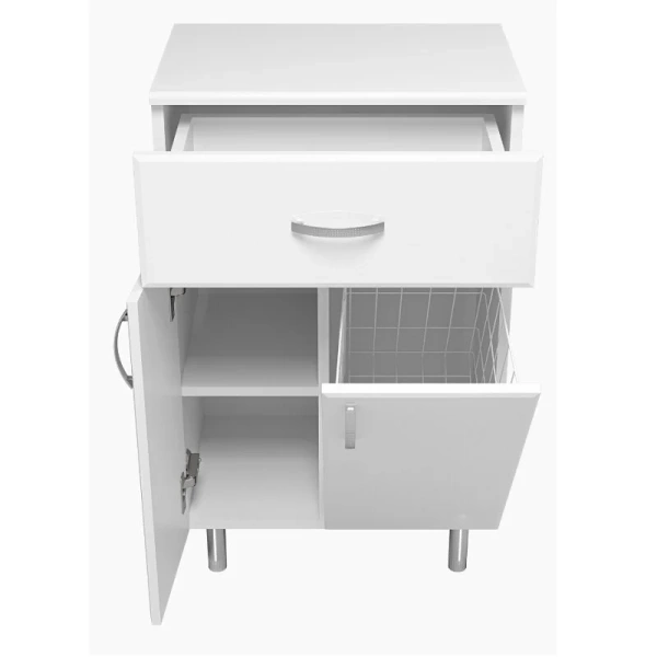 Тумба напольная Misty Люси 50 см с бельевой корзиной, 50 см - фото 3