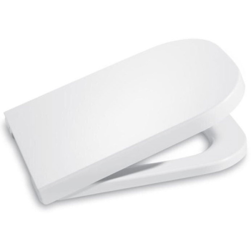 Крышка-сидение с микролифтом Roca The Gap петли хром - фото 1