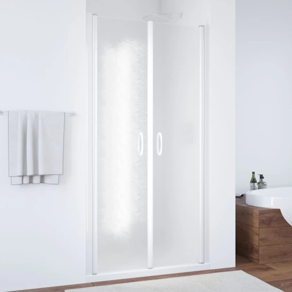 Душевая дверь стекло шиншилла Vegas-glass E2P 90 02