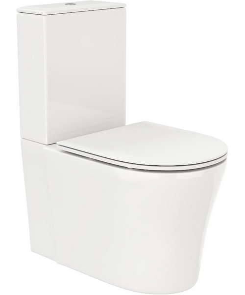 Унитаз компакт Ceruttispa Santa безободковый - фото 1