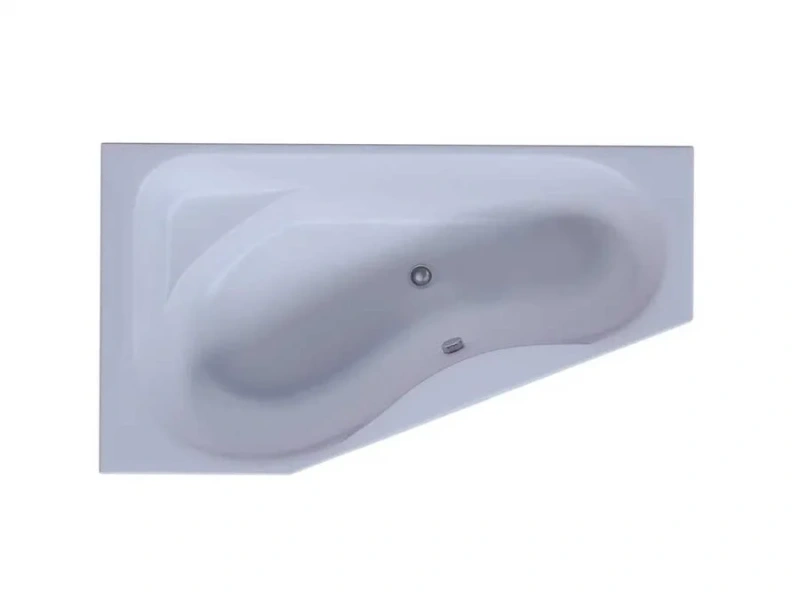 Ванна акриловая Акватек Медея 170х95 см правая без фронтального экрана - фото 1