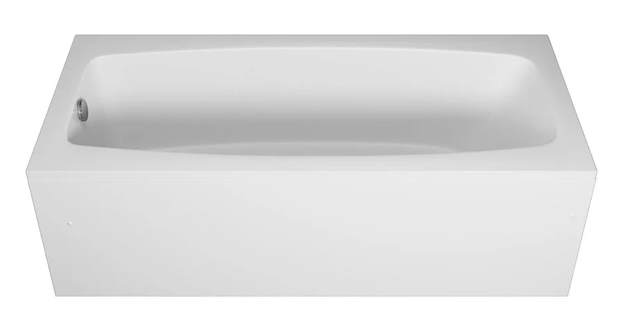 Ванна акриловая Vincea VBT-2S170, 170 x 75 см, без опоры, белый, без гидромассажа, недорогие - фото 6