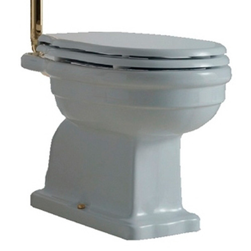 Унитаз под бачок, выпуск в стену, Labor Legno Victoria Luxury - фото 1