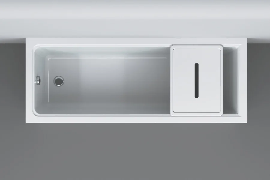 Контейнер для ванны Am.Pm Gem с крышкой, в наличии - фото 2