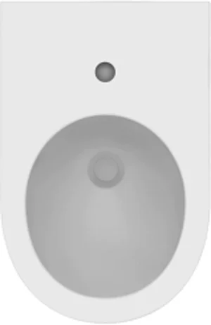 Биде подвесное BERGES Puma керамика, круглой формы - фото 5