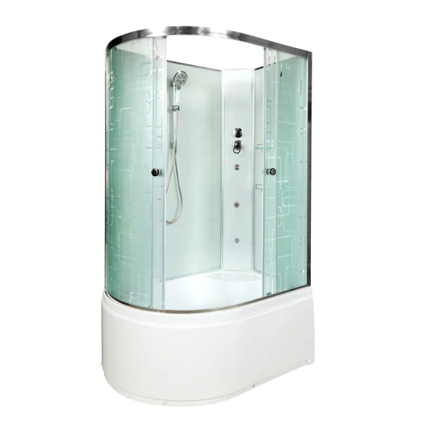 Душевая кабина Deto EM4512 120x80 см с гидромассажем