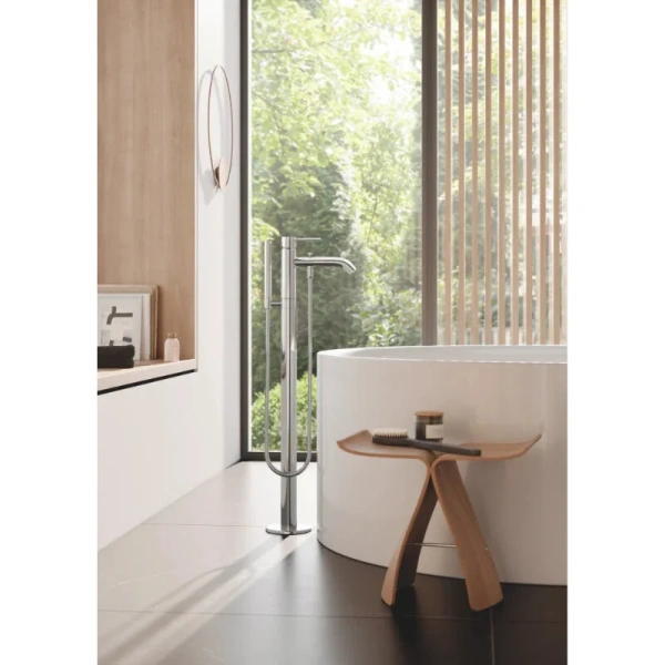 Смеситель для ванны Kludi Bozz хром, современные, hi-tech - фото 3