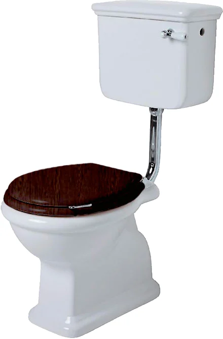 Крышка-сидение с микролифтом Simas Lante орех, петли хром - фото 3