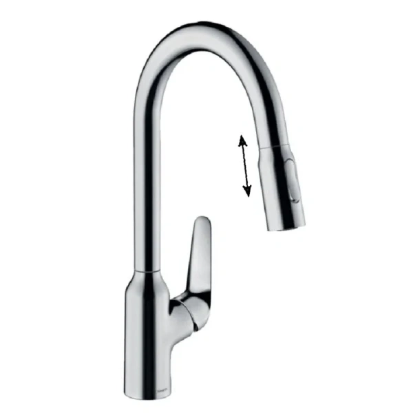 Смеситель для кухни Hansgrohe Focus M42 хром - фото 1