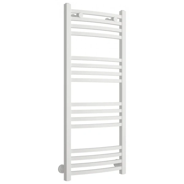 Полотенцесушитель водяной Сунержа Аркус 40х100 см белый матовый - фото 1