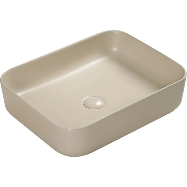 Раковина SantiLine 50 см бежевая - фото 1