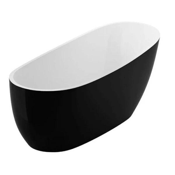 Ванна акриловая Excellent Comfort+ 175 x 74 см, черный/белый, WAEX.CMP2.17WB - фото 3