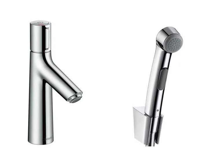 Смеситель с гигиеническим душем Hansgrohe Talis Select S хром - фото 1