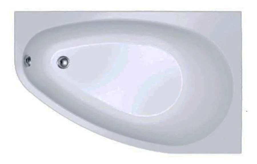 Ванна акриловая Ideal Standard Hotline K275 160х90 см асимметричная - фото 3