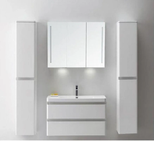 Тумба под раковину подвесная BelBagno Energia-N 90 см bianco lucido - фото 1