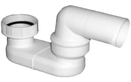 Слив-перелив для ванны Jacob Delafon хром/белый - фото 1