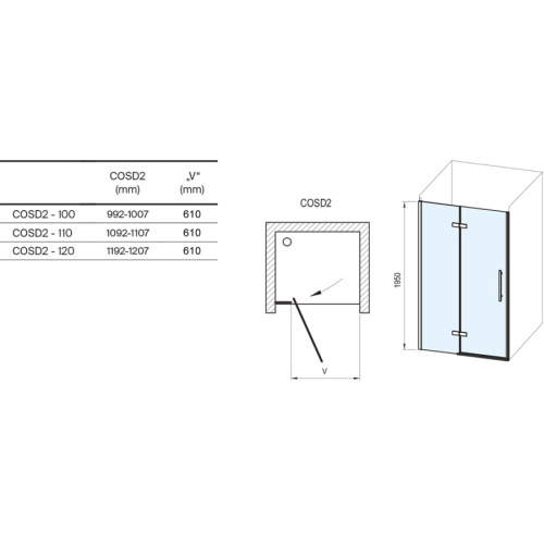 Схема, в нишу, стеклянные - фото 5