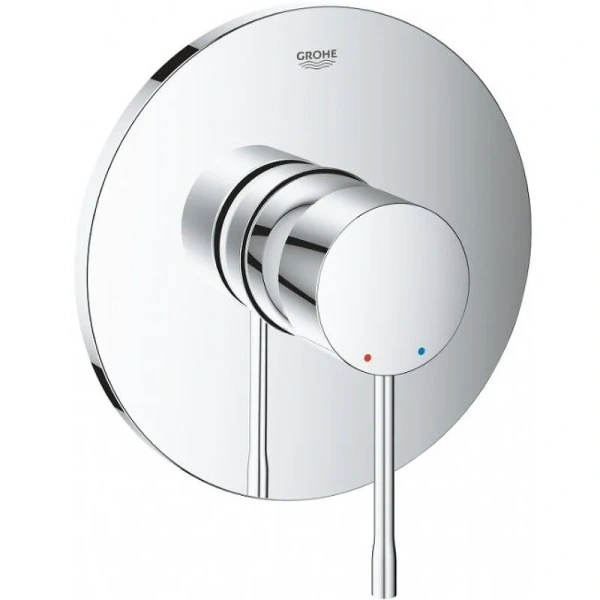 Смеситель для душа встраиваемый хром Grohe Essence New, округлая форма - фото 5