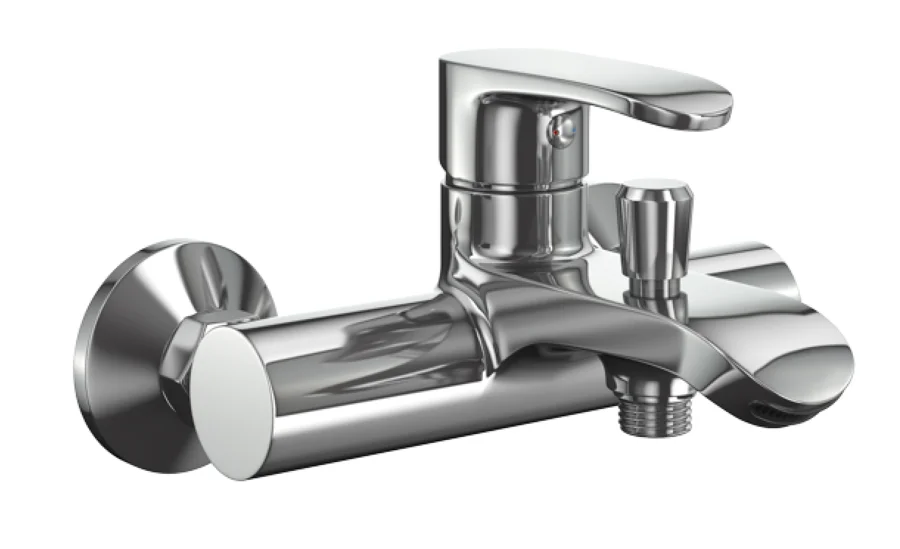 Смеситель Ceramicanova A.V.O 70025CH для ванны настенный, хром - фото 1