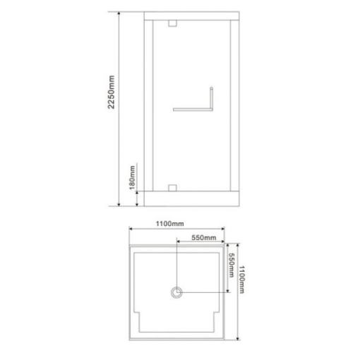 Душевая кабина Wasserfalle W-9804 - фото 3
