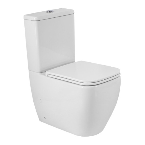 Унитаз компакт BelBagno Luce BB2197CP-TOR/SC безободковый - фото 1