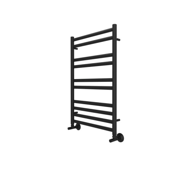 Полотенцесушитель водяной Акватек Оберон 50x80 см черный муар - фото 4