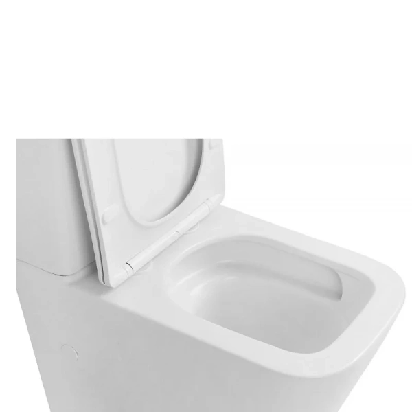 Унитаз компакт Abber Rechteck AC1210TM безободковый, фаянс, керамика - фото 9