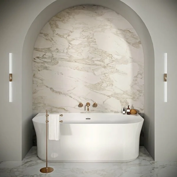 Ванна акриловая Ravak Ypsilon W XC00100047, 178 x 86 см, белая, слив-перелив белый - фото 4