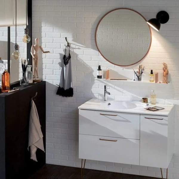 Зеркало Jacob Delafon Odeon Rive Gauche EB1177 70 см с цветной рамой, современные, hi-tech - фото 3