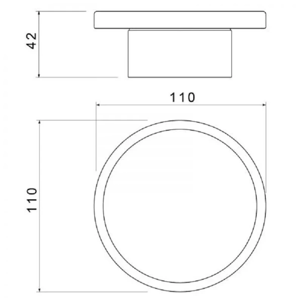 Мыльница Timo Saona золото матовое - фото 2