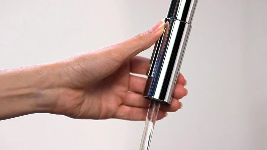 Смеситель для кухни Hansgrohe Focus с выдвижным изливом, хром - фото 3