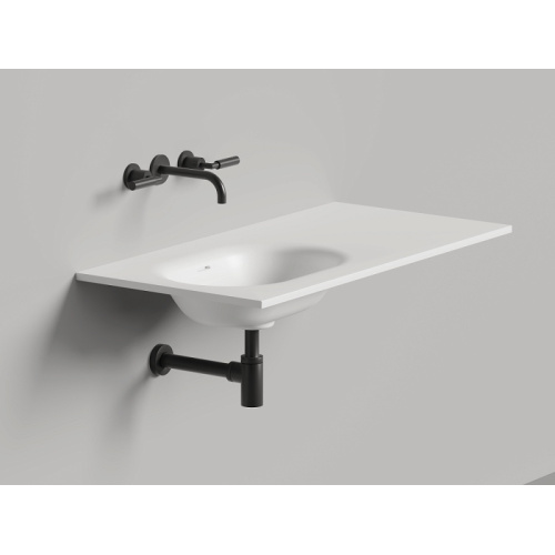 Раковина Salini Onda Flow Oval 200 см покраска по RAL полностью - фото 4