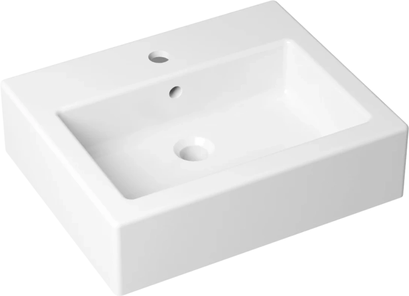 Раковина Lavinia Boho Bathroom Sink 50 см белая - фото 1