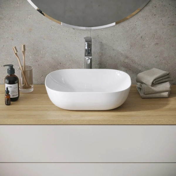 Раковина Grossman Style 46 см белая - фото 4