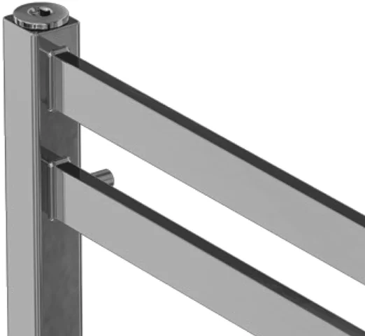 Полотенцесушитель электрический Lemark Bellario 50х60 см левый/правый, хром, современные, hi-tech - фото 2