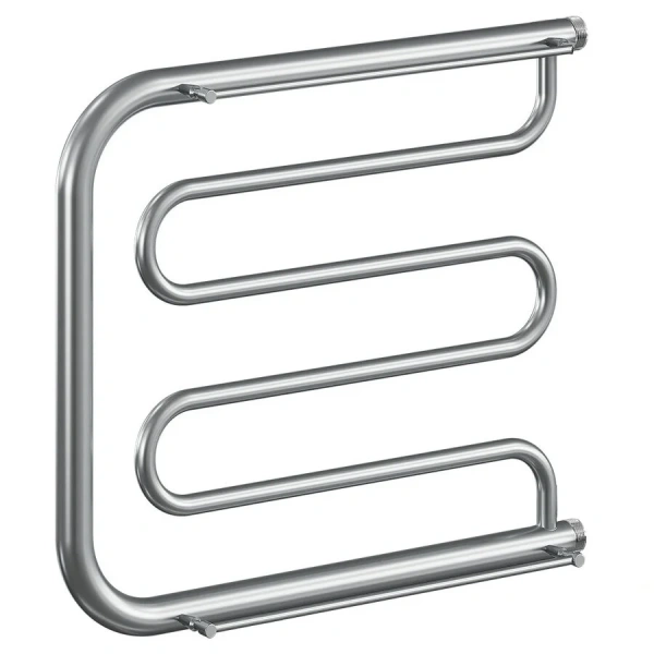 Полотенцесушитель водяной Ника Econ 50x50 см хром - фото 1