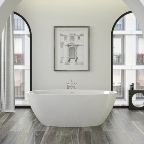 Ванна акриловая Knief Loom, 190 х 95 см, с щелевым сливом, 0100-088-06/0100-091-06 - фото 1