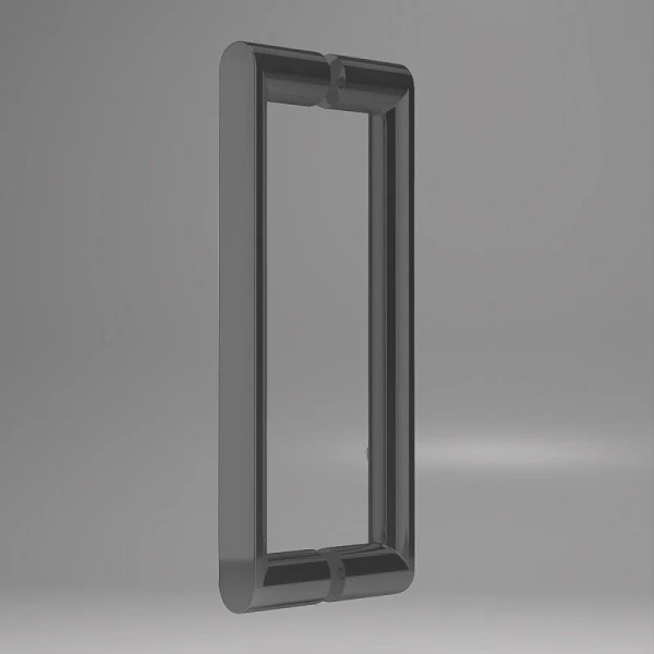 Душевая дверь в нишу Vincea Dice 130 см профиль вороненая сталь, 130 см - фото 3