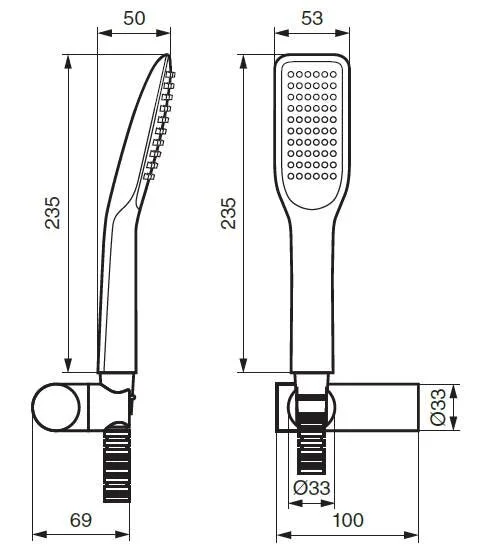 Душевая лейка Emmevi CR142 - фото 2