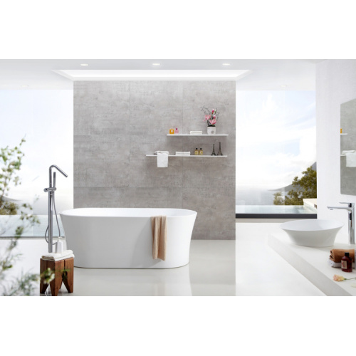 Акриловая ванна Abber 160х80 см отдельностоящая - фото 3