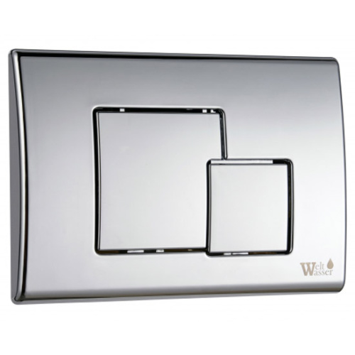 Клавиша смыва WeltWasser WW INS хром - фото 1